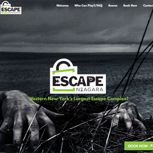 Escape Niagara Falls NY Website by Buffalo Creative Group